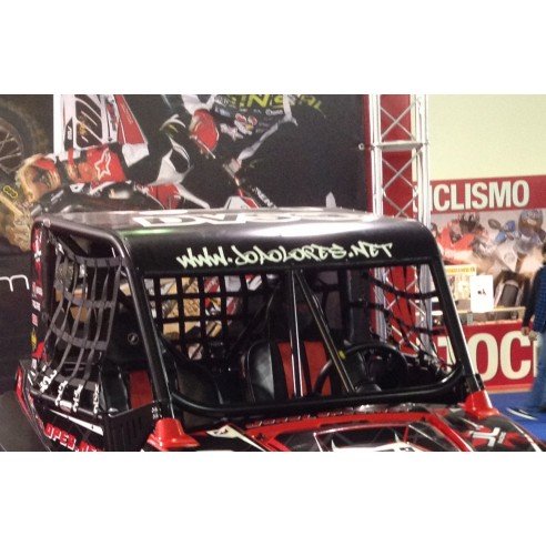 REAR REDES ROLL BAR COLOR NEGRO - POLARIS RZR 800 S