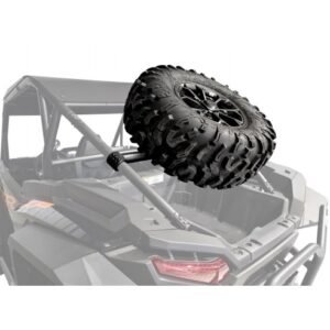 SOPORTE RUEDA DE REPUESTOCOLOR NEGRO - POLARIS RZR 1000XP 2024
