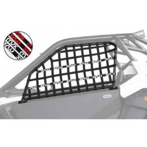 REDES PARA PUERTAS SUPERIORES COLOR NEGRO XRW BLANCO - POLARIS RZR PRO XP