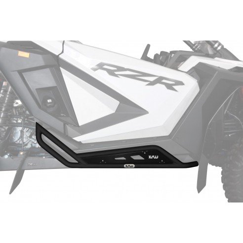 PARRILLAS P14 NEGRO (PLACA PHD NEGRO) - POLARIS RZR PRO R