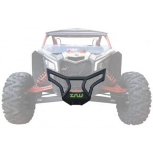 DEFENSA DELANTERA BR18 NEGRO (PLACA PHD VERDE) - CAN-AM MAVERICK X3 XRS