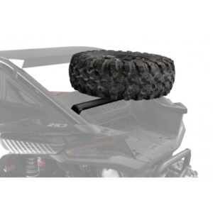 SOPORTE DE RUEDA DE REPUESTO NEGRO - CFMOTO ZFORCE Z10