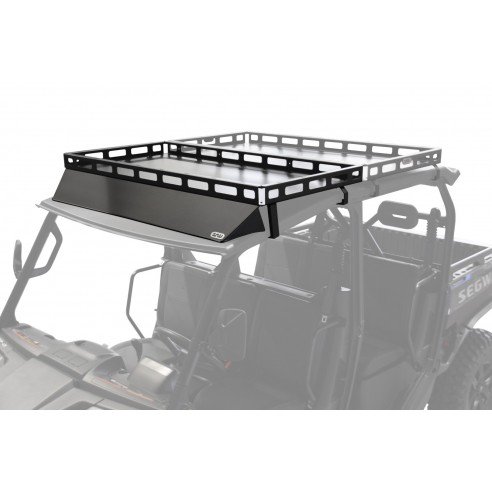 BACA DELANTERA DE ALUMINIO NEGRO - SEGWAY FUGLEMAN UT10 CREW