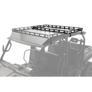 BACA TRASERA DE ALUMINIO NEGRO - SEGWAY FUGLEMAN UT10 CREW