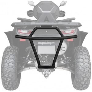 DEFENSA TRASERA SX7 DE ALUMINIO NEGRO - SEGWAY SNARLER AT10