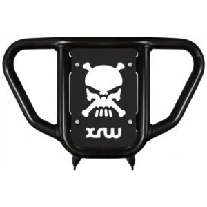 DEFENSA DELANTERA XR9 NEGRO (PLACA PHD NEGRO) - YAMAHA YFZ 350 BANSHEE