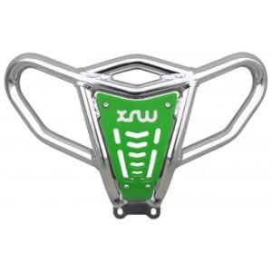DEFENSA DELANTERA X18 PULIDO (PLACA PHD VERDE) - SUZUKI LTZ 400