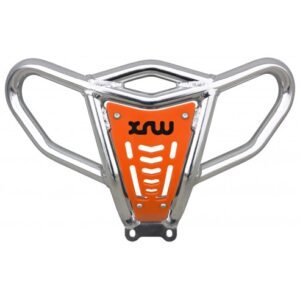 DEFENSA DELANTERA X18 PULIDO (PLACA PHD NARANJA) - KTM 450/525 XC