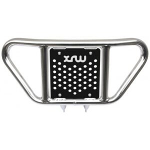 DEFENSA DELANTERA X19 PULIDO (PLACA PHD NEGRO) - CAN-AM DS 450 EFI