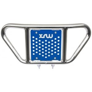 DEFENSA DELANTERA X19 PULIDO (PLACA PHD AZUL) - CAN-AM DS 450 EFI