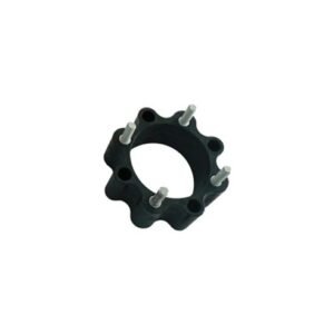 SEPARADORES DE RUEDA TRASEROS DE POLIAMIDA NEGRO - 45MM Ø115-Ø110