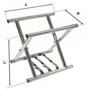 CABALLETE FLEXIBLE STANDARD DE ALUMINIO - 500MM