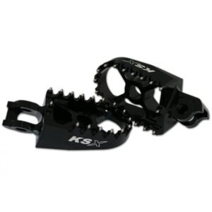 KSX Honda aluminio Estriberas negro