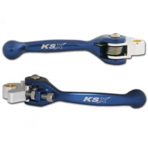 KSX abatible Maneta de freno Honda 07- azul