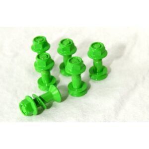 Tornillos de corona selbstsichernd verde