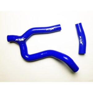Silicona Manguito de radiador Y- Kit para KTM SXF 250 2019-2022, HVA FC 250 2019-2022 azul