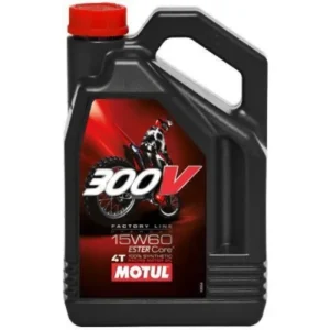 Aceite Motor MOTUL 300V 15W60 Sintético 4L