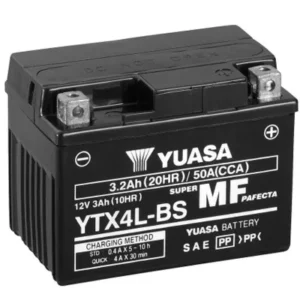 Bateria acido sellada sin mantenimiento YUASA YTX4L-BS