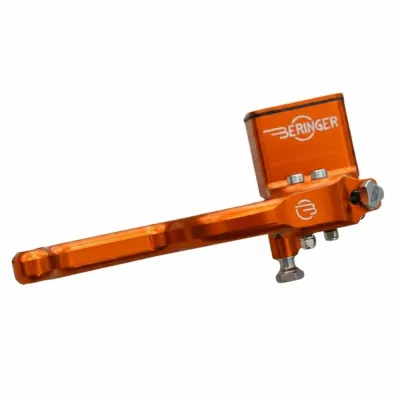 Bomba de Freno Radial BRO014 naranja BERINGER Depósito grande con maneta 2 (corta)