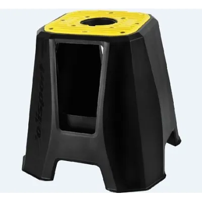 Caballete plegable Polisport BASIC Negro Amarillo