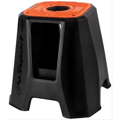 Caballete plegable Polisport BASIC Negro Naranja