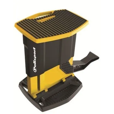 Caballete Polisport elevador Amarillo Negro