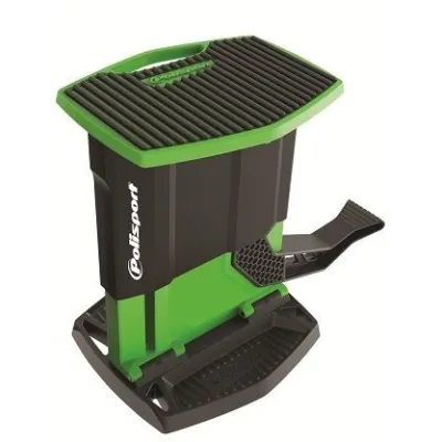 Caballete Polisport elevadorVerde Negro