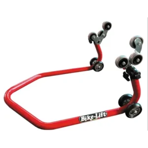 Caballete trasero para quad rojo