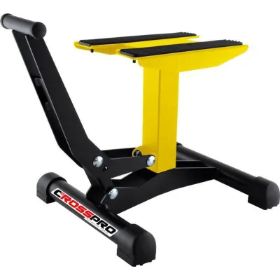 Caballete Xtreme Crosspro con elevador amarillo