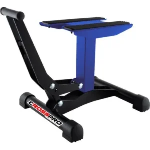 Caballete Xtreme Crosspro con elevador azul