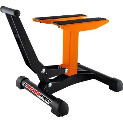 Caballete Xtreme Crosspro con elevador naranja