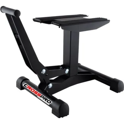 Caballete Xtreme Crosspro con elevador negro