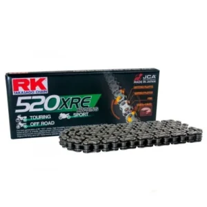 Cadena quad RK 520 XRE reforzada con retenes 92 94 96 98 100 104 pasos