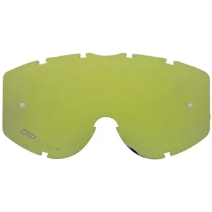 Cristal espejo amarillo antirayaduras / antivaho 3247 para gafas PROGRIP