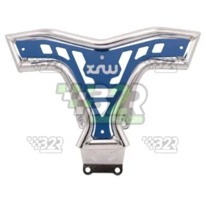 Defensa delantera XRW aluminio X16 PULIDO Y AZUL KAWASAKI KFX 450
