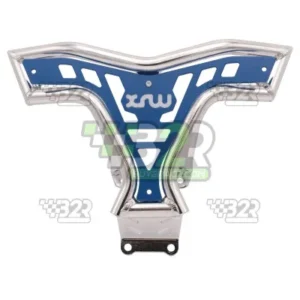 Defensa delantera XRW aluminio X16 PULIDO y AZUL Yamaha YFZ 350 Banshee