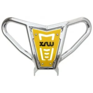Defensa delantera XRW aluminio X17 PULIDO Y AMARILLO SUZUKI LTZ 400