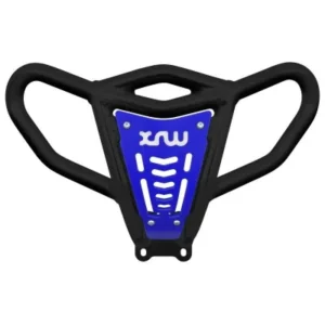 Defensa delantera XRW aluminio X18 NEGRA Y AZUL YAMAHA RAPTOR 350