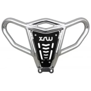 Defensa delantera XRW aluminio X18 PULIDO Y NEGRO SUZUKI LTR 450