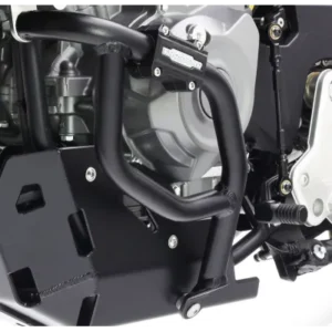 Defensas laterales inferior de motor negro texturado CROSSPRO para CF MOTO 450 MT 2024