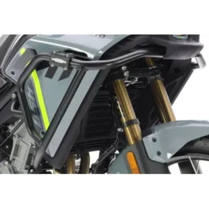 Defensas laterales superiores negro texturado CROSSPRO para CF MOTO 450 MT 2024