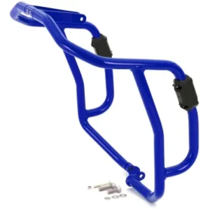 Defensas laterales y de motor trail aluminio azules CROSSPRO AJP PR7 650 Adventure 17-24