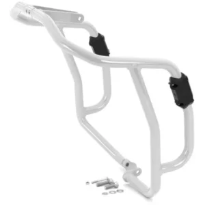 Defensas laterales y de motor trail aluminio blancas CROSSPRO AJP PR7 650 Adventure 17-24