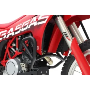 Defensas laterales y de motor trail aluminio ice polish CROSSPRO GASGAS ES SM 700 22-24 KTM 690 19-25 HUSQVARNA 701 22-25