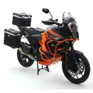 Defensas laterales y de motor trail aluminio naranja CROSSPRO KTM 1290 SUPER ADVENTURE 21-22
