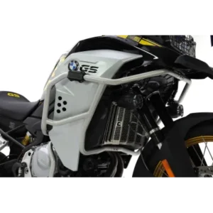 Defensas laterales y de motor trail aluminio negro texturado CROSSPRO BMW F 850 GS Adventure 21-22