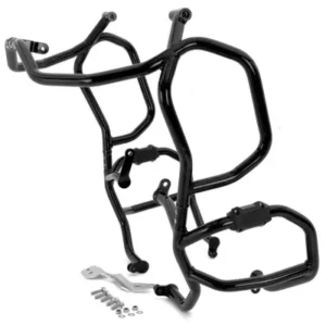 Defensas laterales y de motor trail aluminio negro texturado CROSSPRO BMW R 1200 GS ADVENTURE 2014-2018