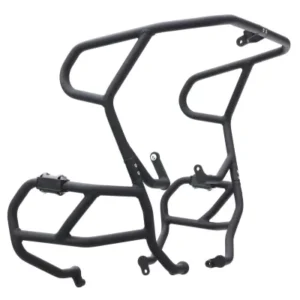 Defensas laterales y de motor trail aluminio negro texturado CROSSPRO BMW R 1250 GS 2019-2024