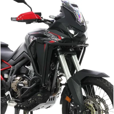 Defensas laterales y de motor trail aluminio negro texturado CROSSPRO Honda CRF 1100L AFRICA TWIN DCT 2020-2022