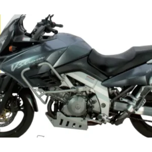 Defensas laterales y de motor trail aluminio negro texturado Crosspro SUZUKI DL 1000 V-STROM 02-13